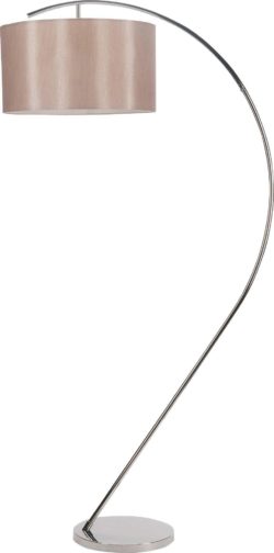 Heart of House - Bourne Chrome - Floor Lamp - Natural